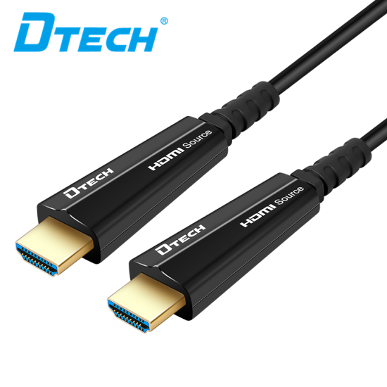 Top-selling DTECH DT-600 HDMI AOC fiber cable YUV444  1M