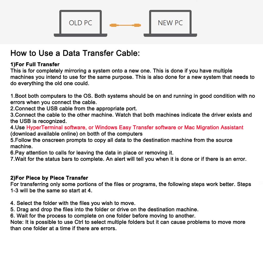 data transfer usb 2.0 cable