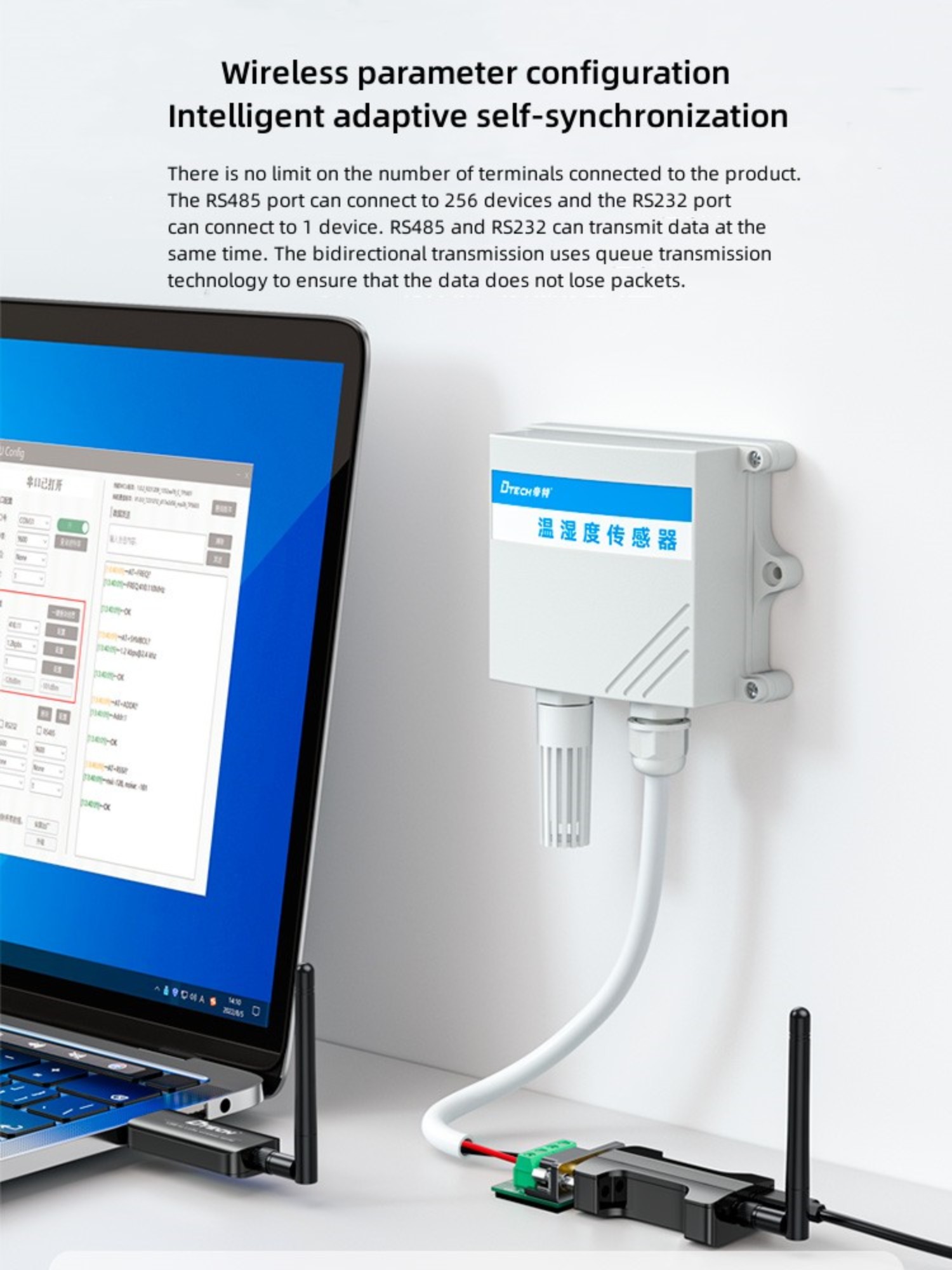 USB/RS232/RS485 to TPUNB Wireless Serial