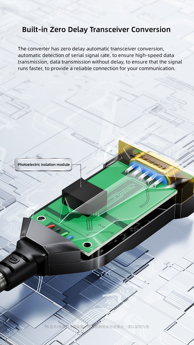 USB to RS232 RS485 TTL Armor Serial Cable