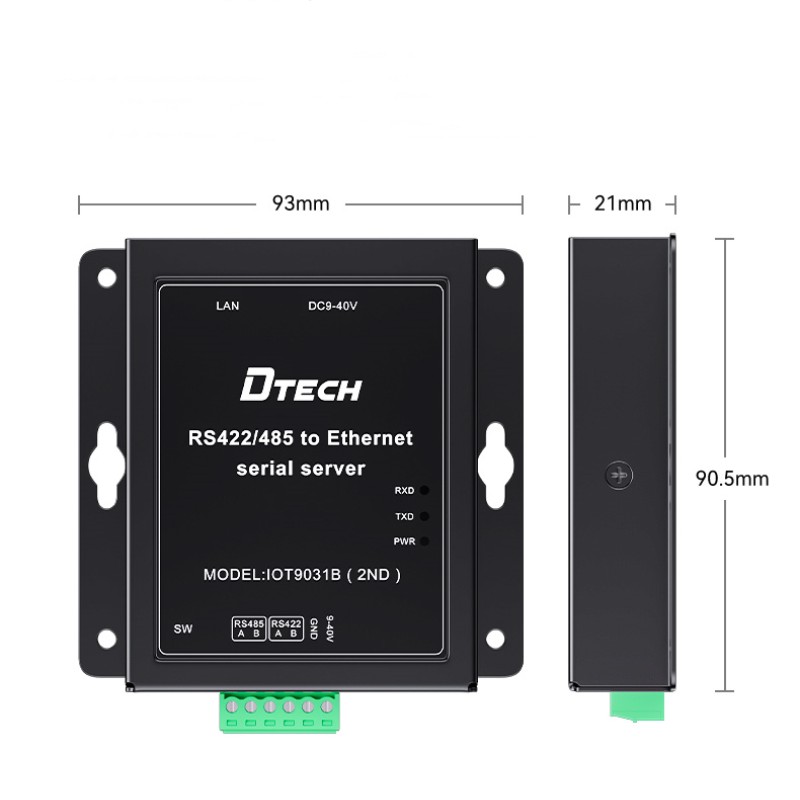 RS422/485 to Ethernet Serial Server