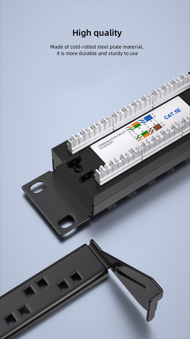 CAT5e 24 Port Distribution Frame