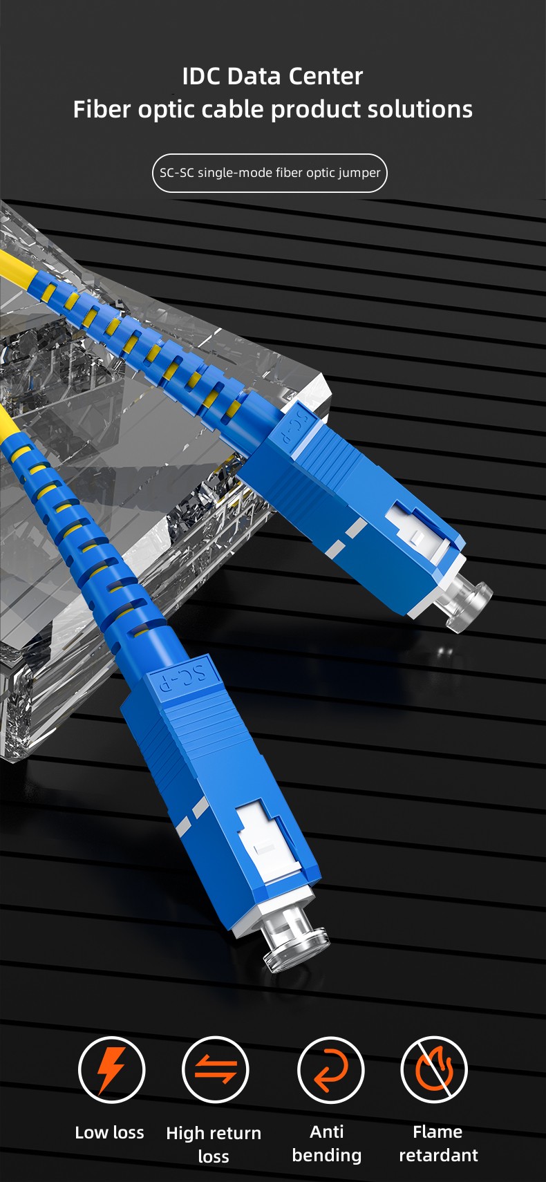 SC-SC Fiber Optic Jumper
