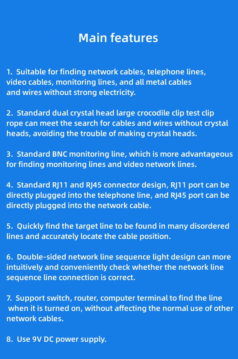 Multifunction Network Cable Tester