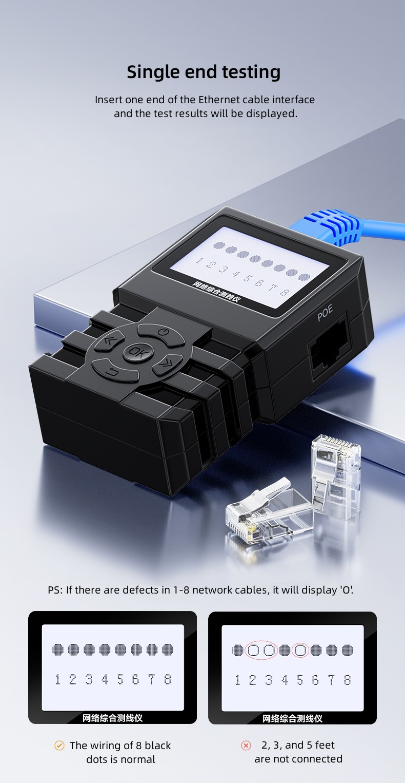 Multifunctional Digital Signal Line Finder