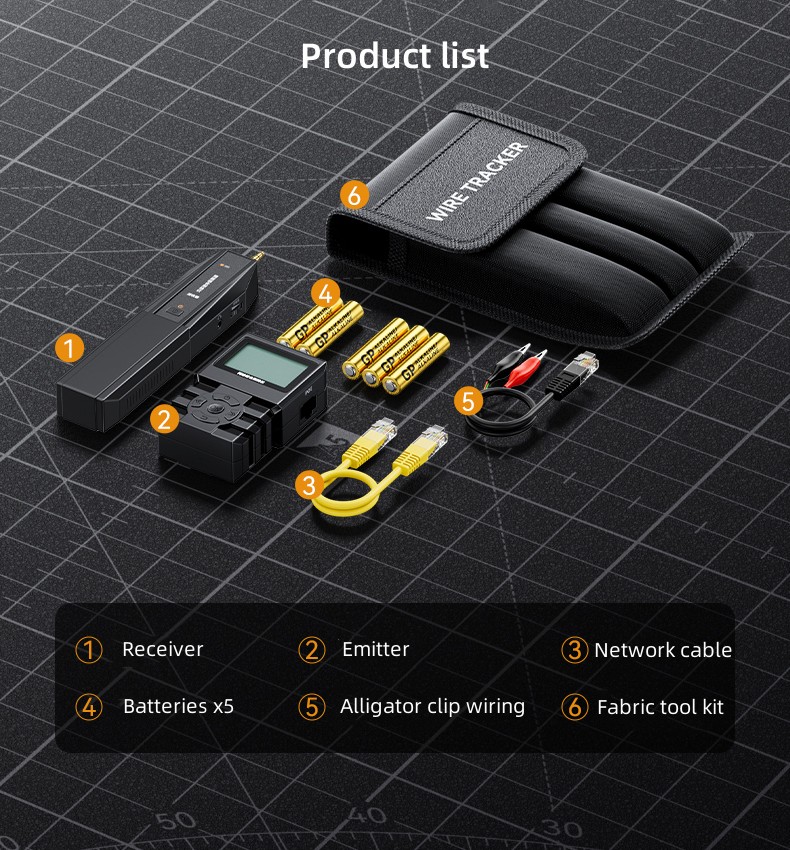 Multifunctional Digital Signal Line Finder