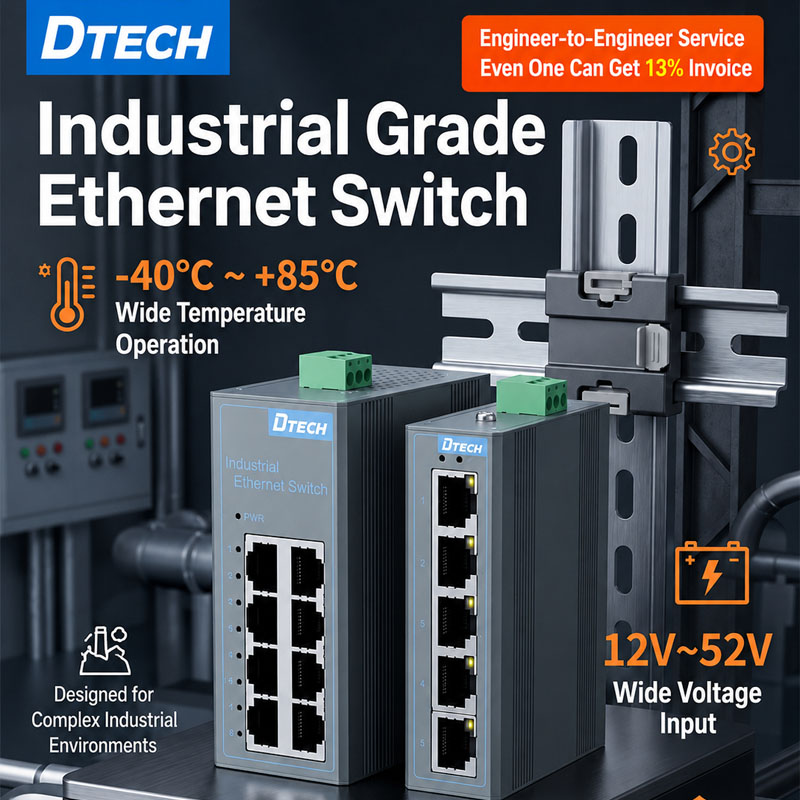 Industrial Ethernet Switch DTECH