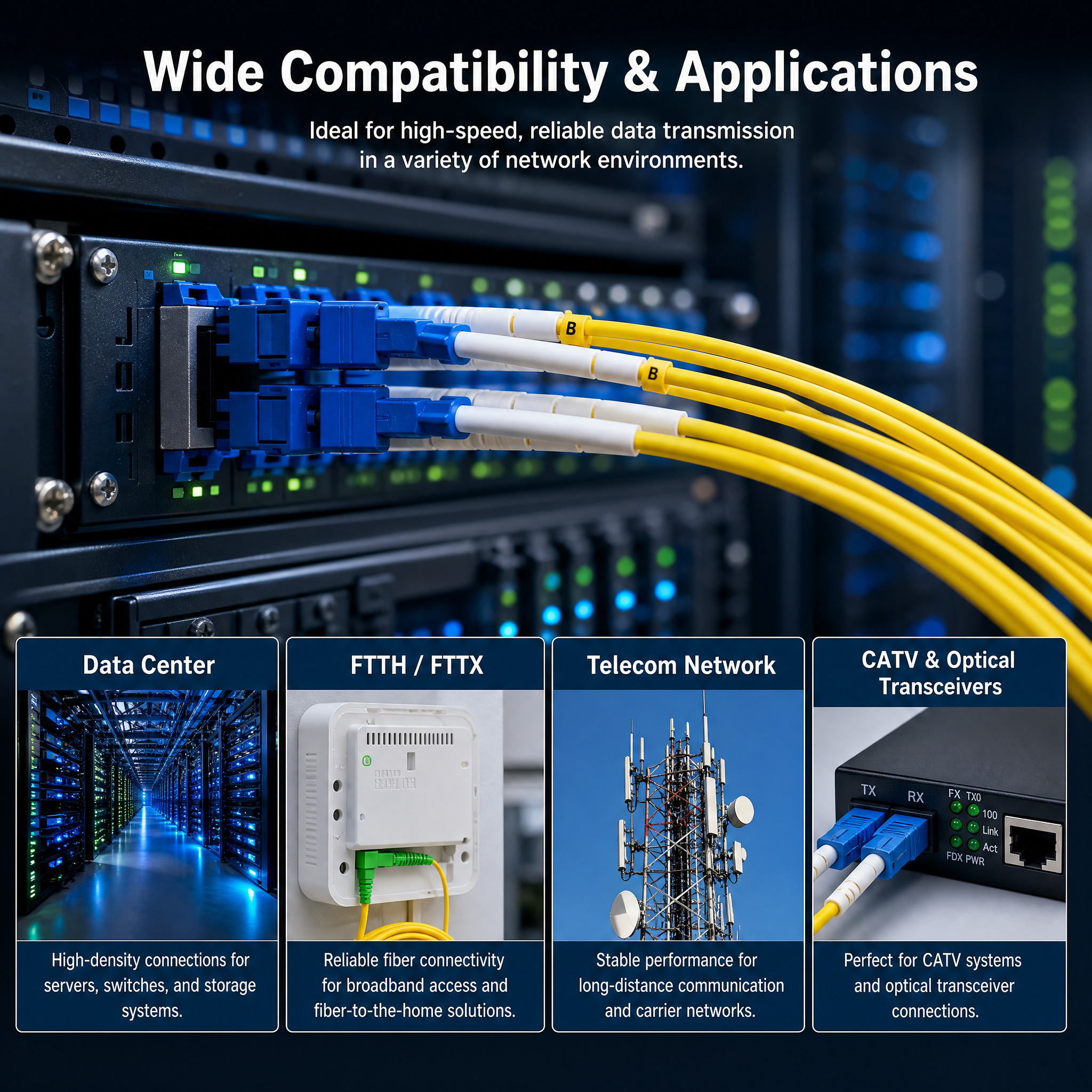 Fiber Optic Patch Cord Fiber Optic Patch Cord