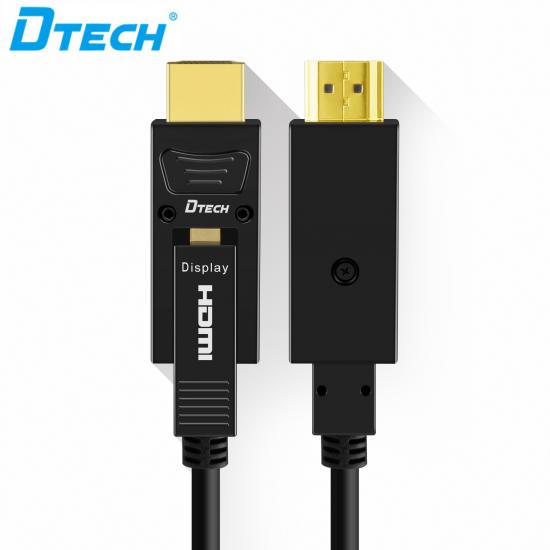 High Resolution DTECH DT-H310B HDMI TypeD-A 16m Fiber Cable