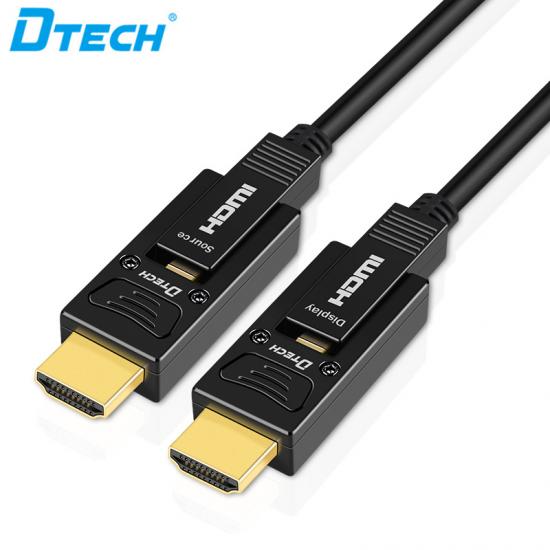 High Resolution DTECH DT-H310B HDMI TypeD-A 16m Fiber Cable