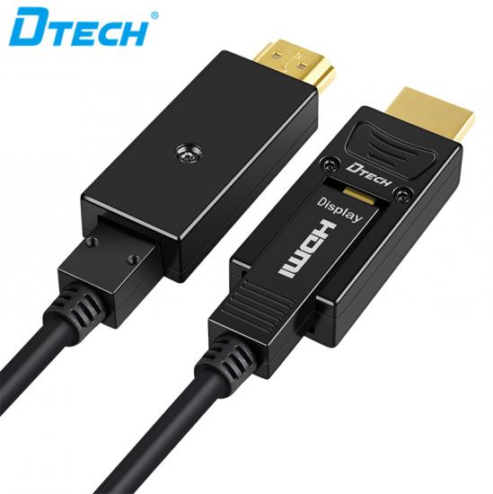 High Resolution DTECH DT-H310B HDMI TypeD-A 16m Fiber Cable