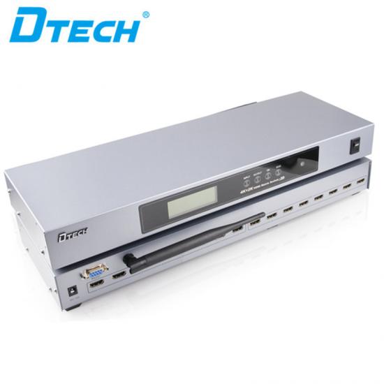 High-resolution DTECH DT-7488 HDMI MATRIX SWITCH 8*8 with APP