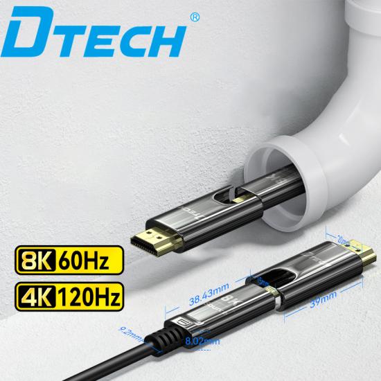 High Quality HDMI Cable Optical Fiber Active AOC 3m 5m 10m 50m 100m 4K 8K Hdmi Optical Fiber Cable