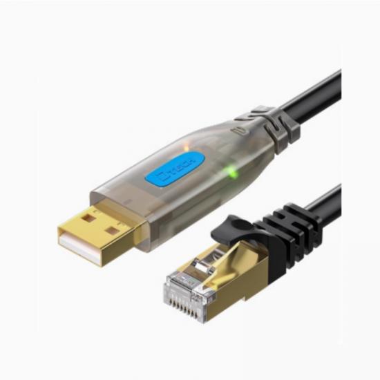 USB to RJ45 Console Debugging Round Cable