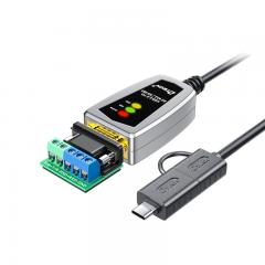 Type-C+USB to RS422 RS485 Serial Cable