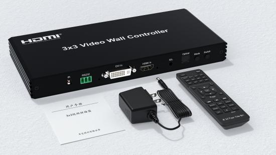 HDMI 3x3 Video Wall Controller