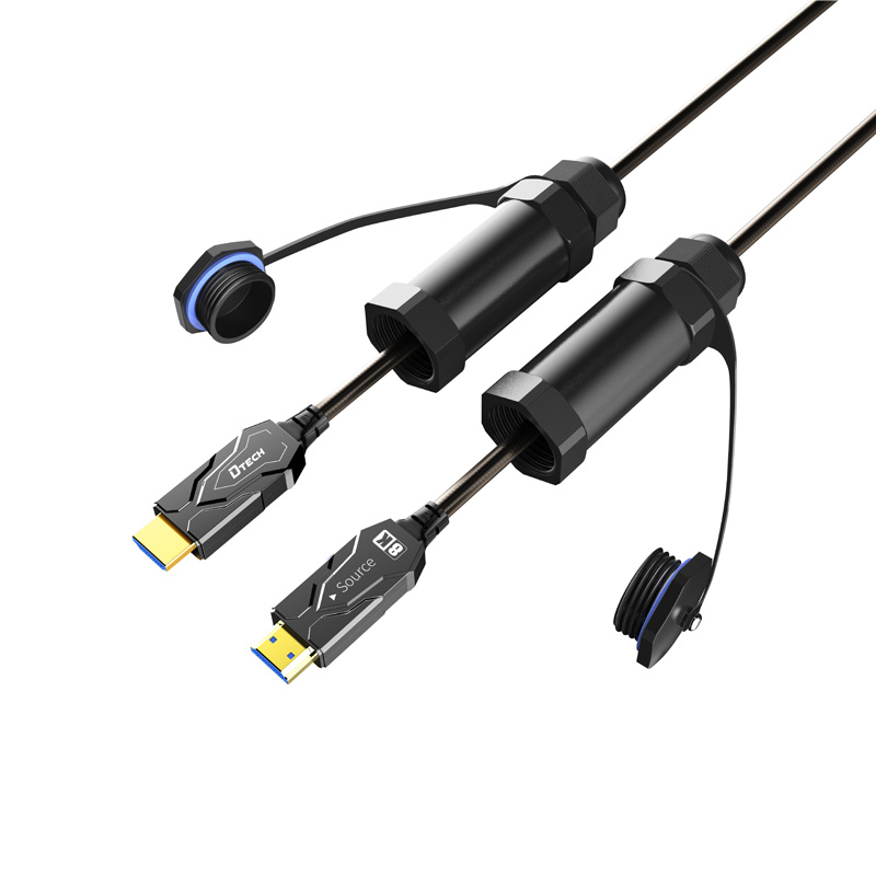 Experience Unparalleled Clarity with DTECH HDMI 8K Armored Cable