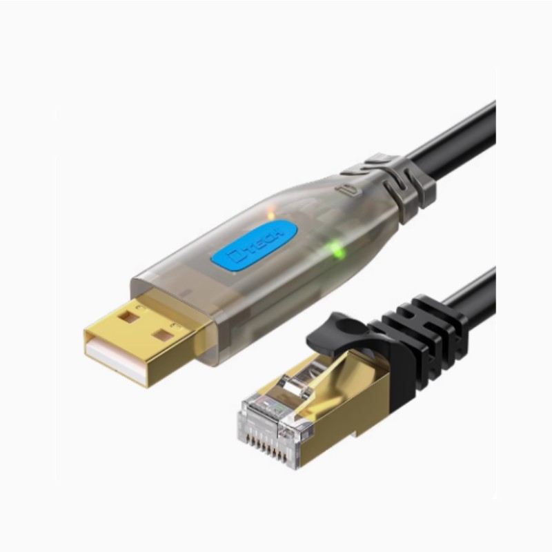 USB to RJ45 Console Debugging Cable helps device debugging
