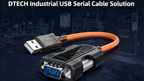 DTECH USB Industrial Serial Cable