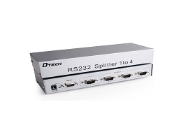 DTECH RS232 Splitter 1 TO 4