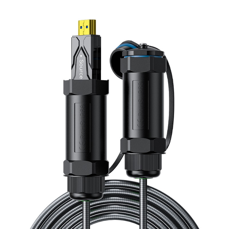 How HDMI Fiber Optic Cables Are Made | DTECH Factory